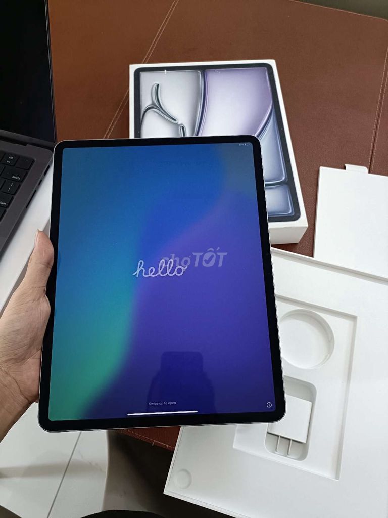 iPad Air 6 13inch 256GB WIFI Gray sạc 0 lần