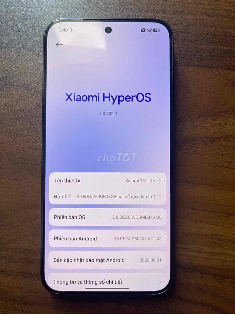 Xiaomi 15T Pro 12/256GB Đen | Máy đẹp 99% | Chính. Mua bán Điện thoại tại Huyện Đan Phượng Hà Nội được đăng bởi Long Nguyễn Đăng hình 1