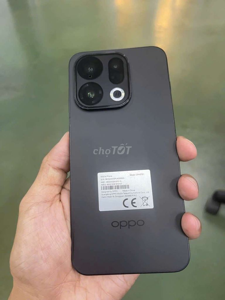Oppo Find X9 256GB Xám. Mua bán Điện thoại tại Huyện Châu Thành An Giang được đăng bởi James Lam hình 1