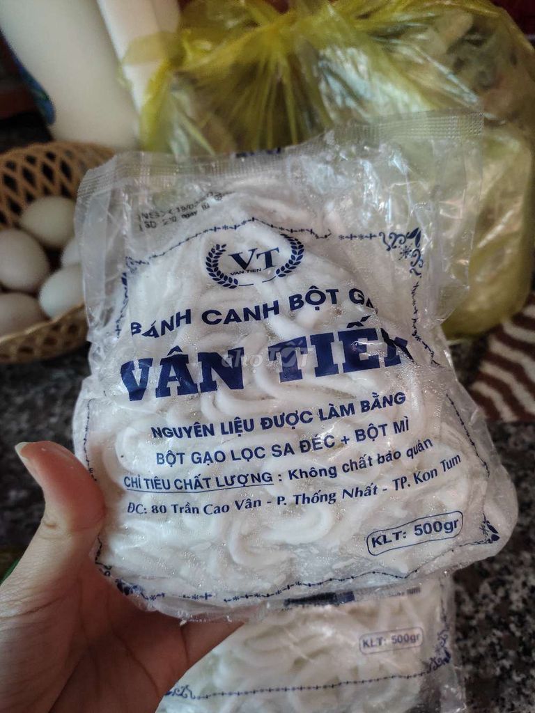 Bánh canh bột gạo ngon không chất bảo quản