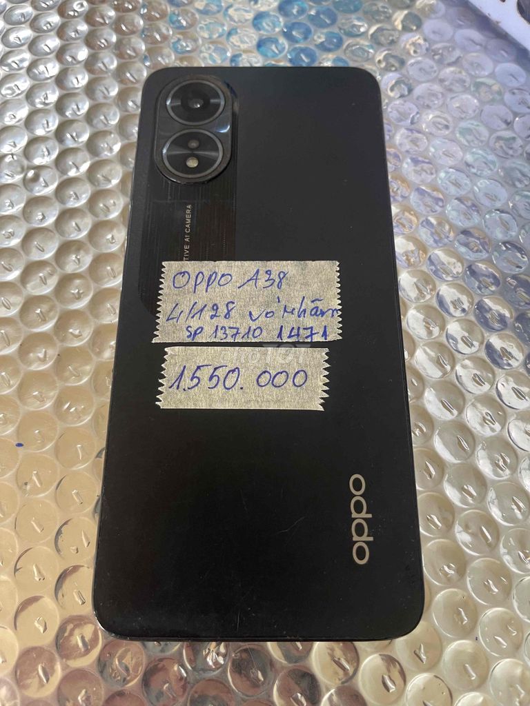 Oppo A38 Ram4/128gb cấn viền. Mua bán Điện thoại tại Quận Ninh Kiều Cần Thơ được đăng bởi Cầm Đồ Anh Quý hình 1
