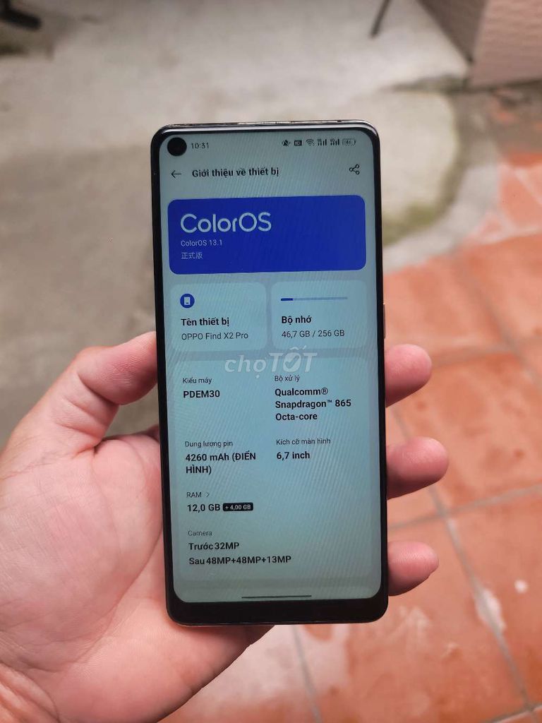 Oppo Find X2 Pro 256GB. Mua bán Điện thoại tại Quận Nam Từ Liêm Hà Nội được đăng bởi Lee hình 1