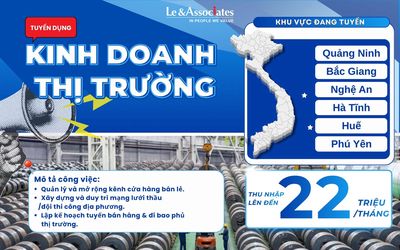 [Hạ Long] NV KINH DOANH THỊ TRƯỜNG NGÀNH TÔN THÉP