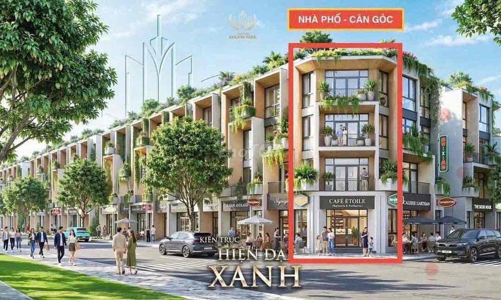 Vinhomes SaiGon Park Giá 5 tỷ/căn Chiết Khấu 22,5% Tặng 9 Chỉ Vàng