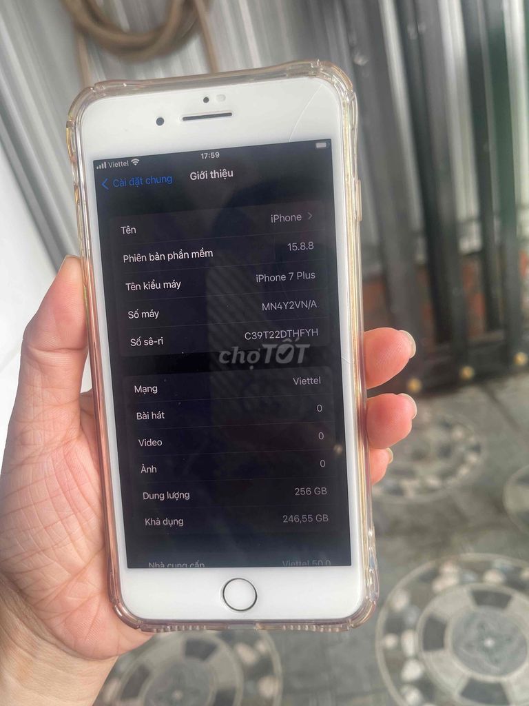 iPhone 7 Plus 256GB Vàng VN/A. Mua bán Điện thoại tại Huyện Vĩnh Thạnh Cần Thơ được đăng bởi Nhi Nguyễn hình 1