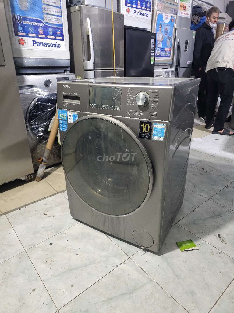 Máy giặt Aqua 9.0kg Super DD Inverter đã dùng. Mua bán Máy giặt tại Quận Thanh Xuân Hà Nội được đăng bởi Máy Giặt Tủ Lạnh Hà Nội hình 1