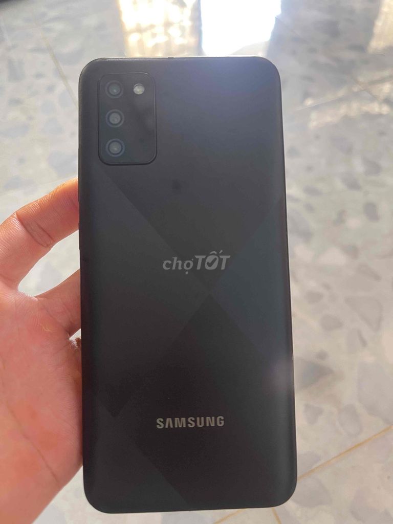 Samsung A03s 3GB/32GB Đen. Mua bán Điện thoại tại Huyện Cầu Ngang Trà Vinh được đăng bởi Châu Bèo hình 1