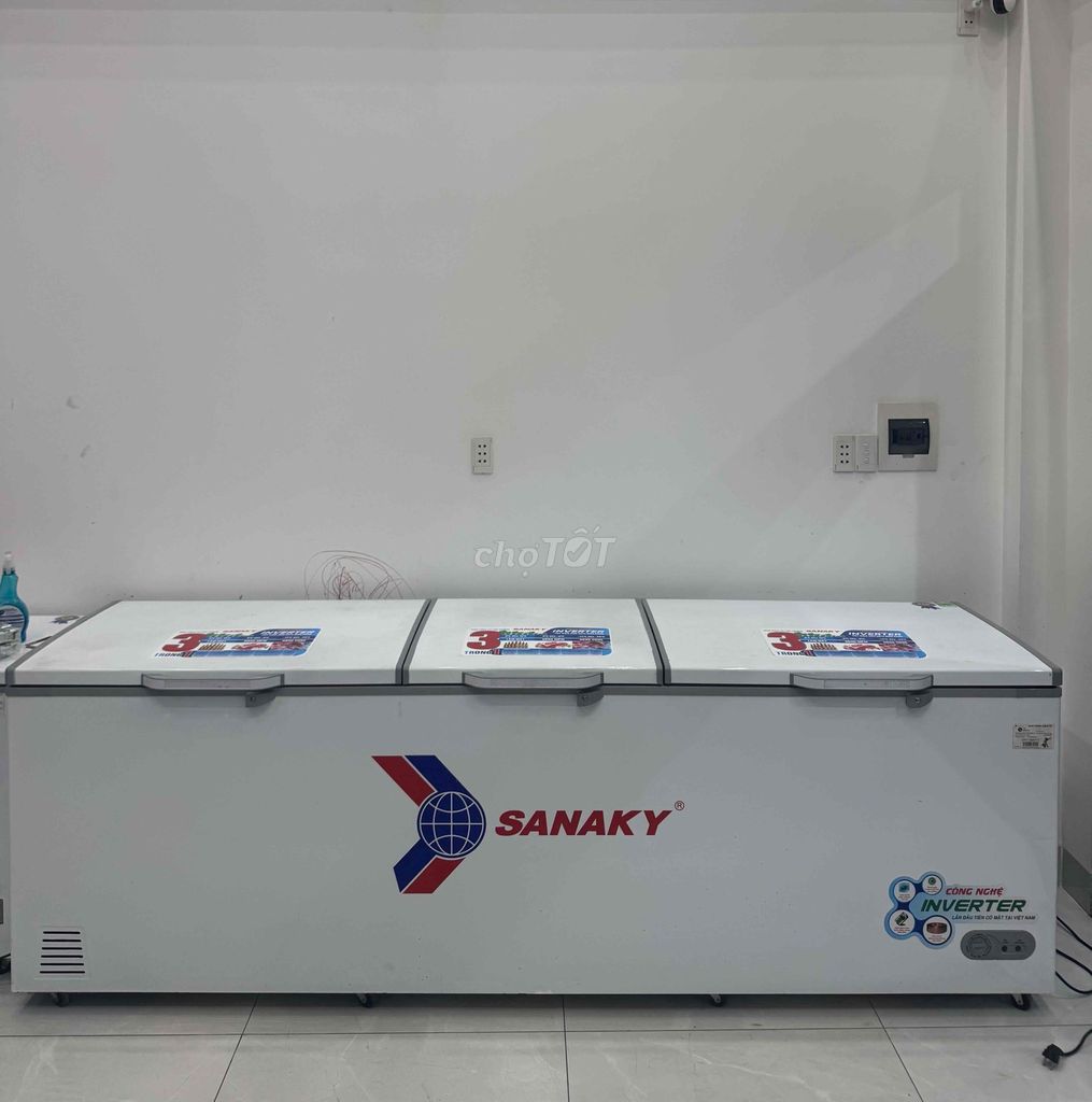 Tủ đông Sanaky Inverter 1100L Trắng Nguyên zin. Mua bán Tủ lạnh tại Thị xã Bến Cát Bình Dương được đăng bởi Hoàng Phương hình 1