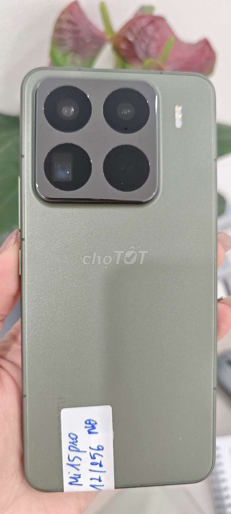 Xiaomi 15 Pro 12/256 Xanh kèm sạc cáp cod tq. Mua bán Điện thoại tại Quận Ba Đình Hà Nội được đăng bởi Android Top hình 1