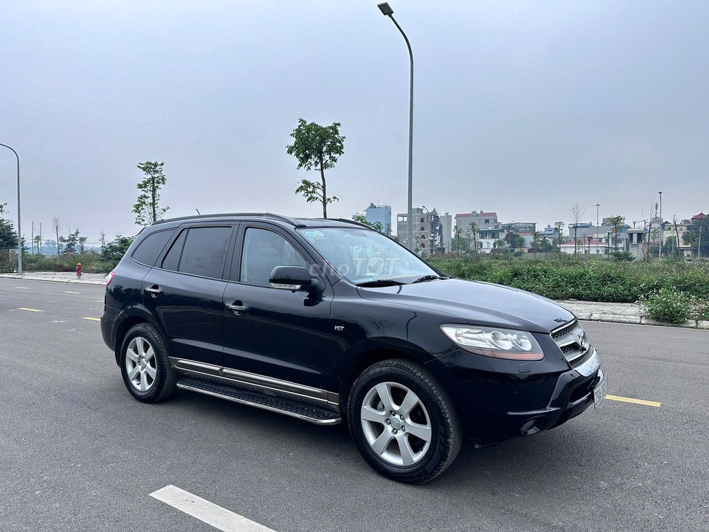 Hyundai Santafe SLX 2009 дизель автомат 150 тыс. км чёрный