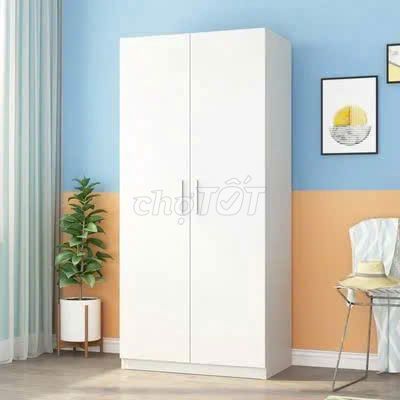 Tủ quần áo Gỗ Trắng 80cm. Mua bán Tủ, kệ gia đình tại Quận 12 Tp Hồ Chí Minh được đăng bởi Thanh lý Phú Cường hình 1