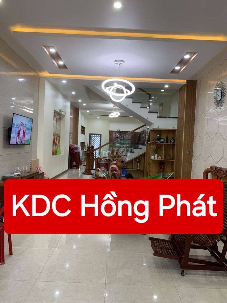 NHÀ 2 LẦU RỘNG - KDC HỒNG PHÁT