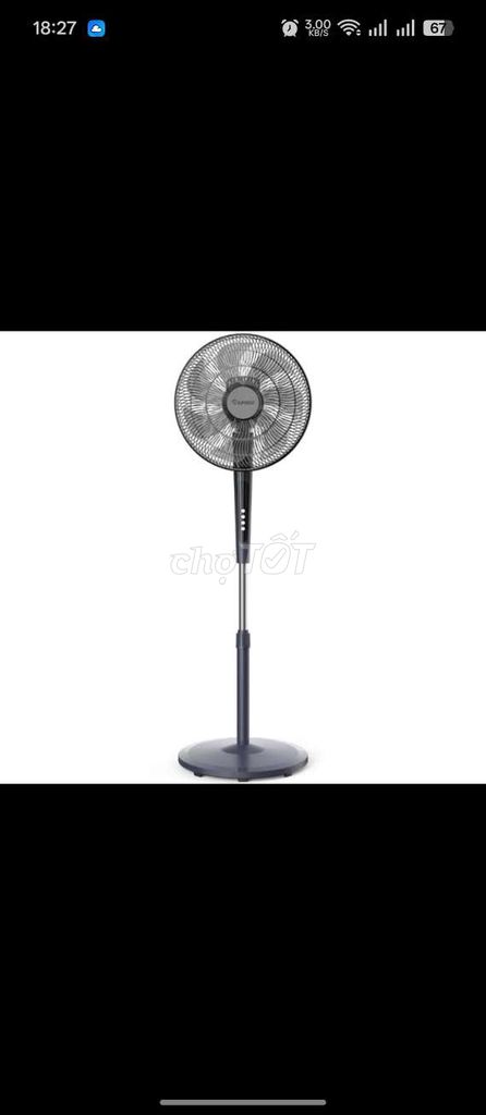 Quạt đứng Rapido RWF-45PGM-1 Xám. Mua bán Quạt tại Quận Lê Chân Hải Phòng được đăng bởi Nguyễn Thành hình 1