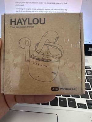 tai nghe haylou chính hãng Xiaomi. Mua bán Thiết bị đeo thông minh tại Huyện Thuỷ Nguyên Hải Phòng được đăng bởi Khu Kinh Tế Đa Phúc