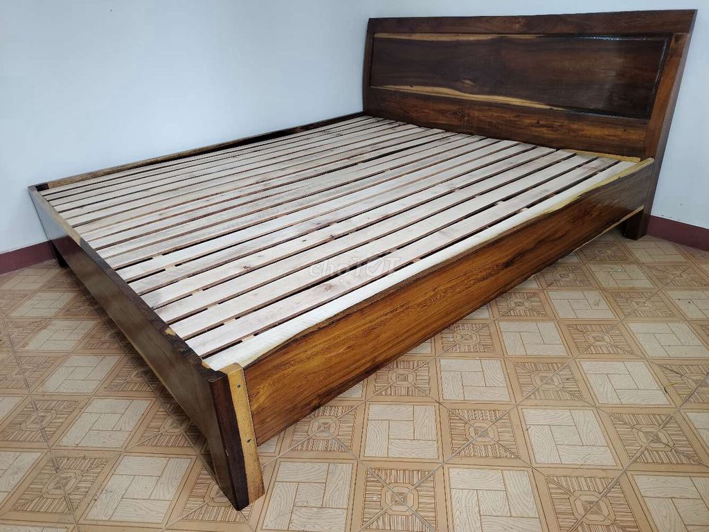 Giường ngủ 1m6x2m Gỗ muồng vàng. Mua bán Giường, chăn ga gối nệm tại Thành phố Buôn Ma Thuột Đắk Lắk được đăng bởi mr ti hình 1