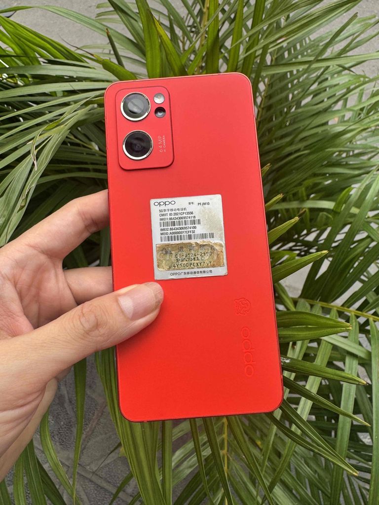 Oppo Reno7 8/128GB Đỏ zin đẹp CÓ COD. Mua bán Điện thoại tại Quận Hoàng Mai Hà Nội được đăng bởi Gia Vinh hình 1