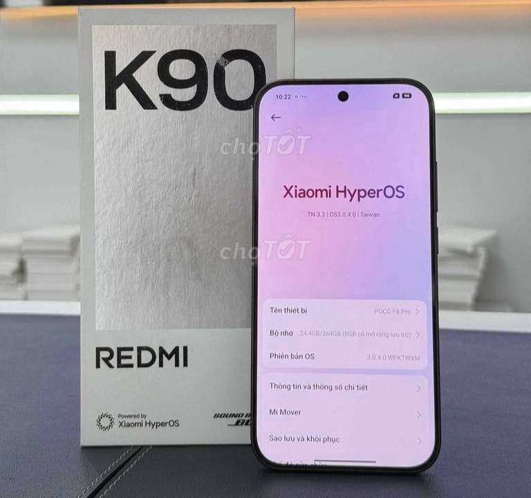 Xiaomi Redmi K90 12GB/256GB Đen Snapdragon 8 Elite. Mua bán Điện thoại tại Thành phố Biên Hòa Đồng Nai được đăng bởi Phúc Hoàng hình 1