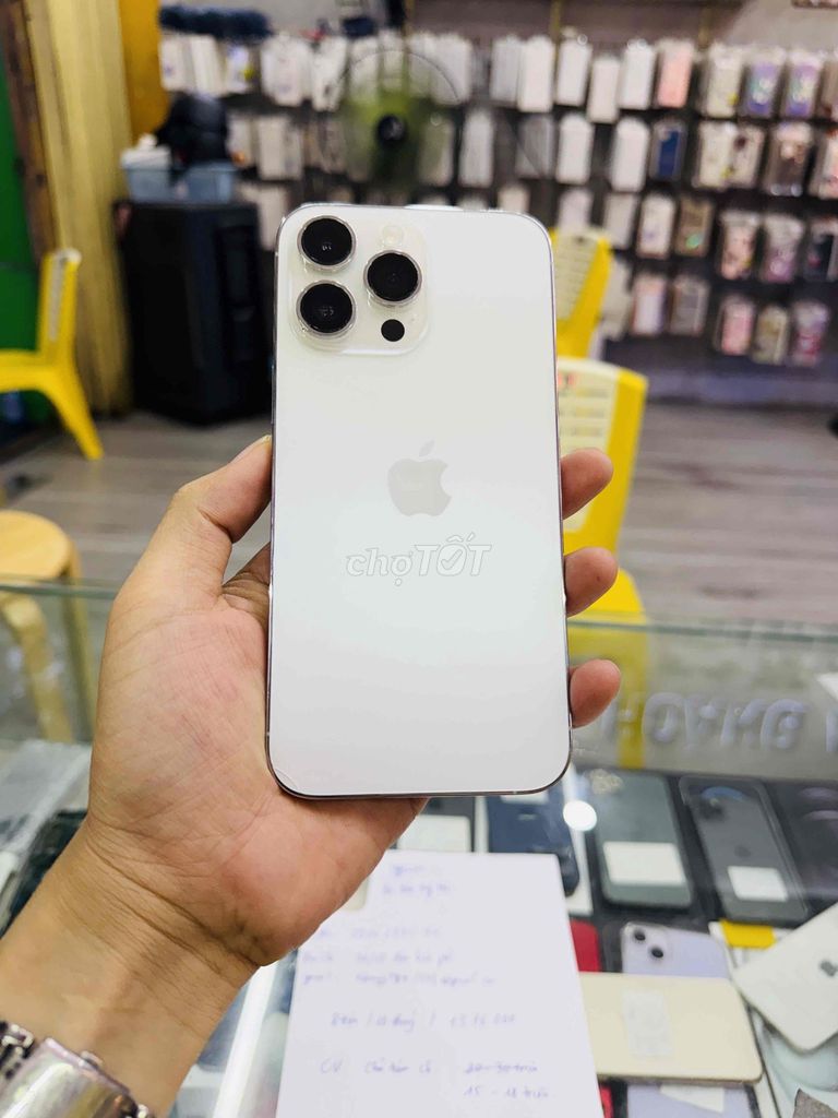 Apple iPhone 14 Pro Max 256GB Trắng keng 99,9999%. Mua bán Điện thoại tại Quận Hải Châu Đà Nẵng được đăng bởi Hoàng Táo 273 Nguyễn Hoàng Đà Nẵng hình 1