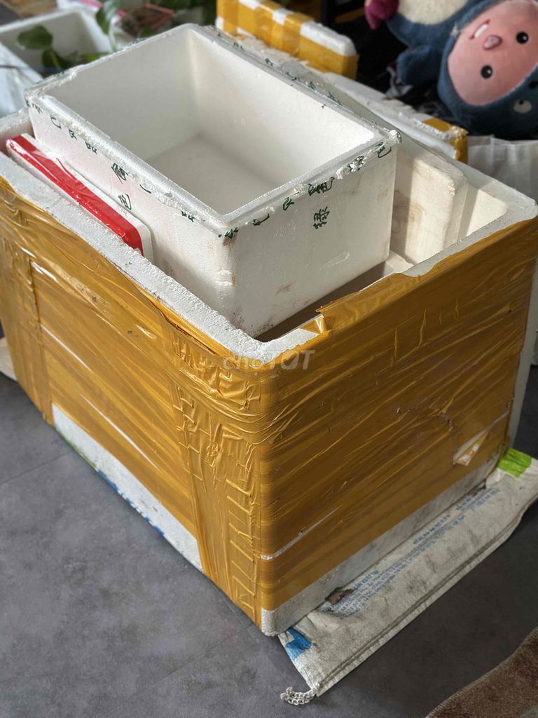 Thùng xốp 70x50x50 cm. Mua bán Nội thất, đồ gia dụng khác tại Quận Cầu Giấy Hà Nội được đăng bởi Nguyễn Mỹ Anh  hình 1