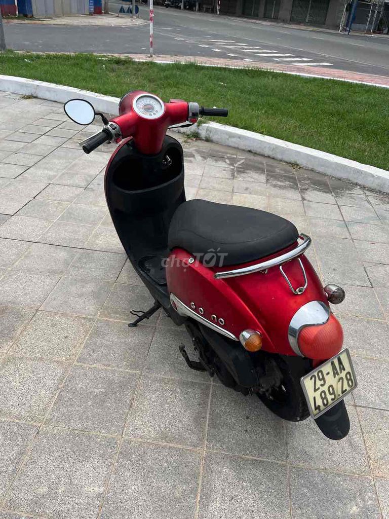 Ретро скутер 50cc автомат 2018 красный 9800 км