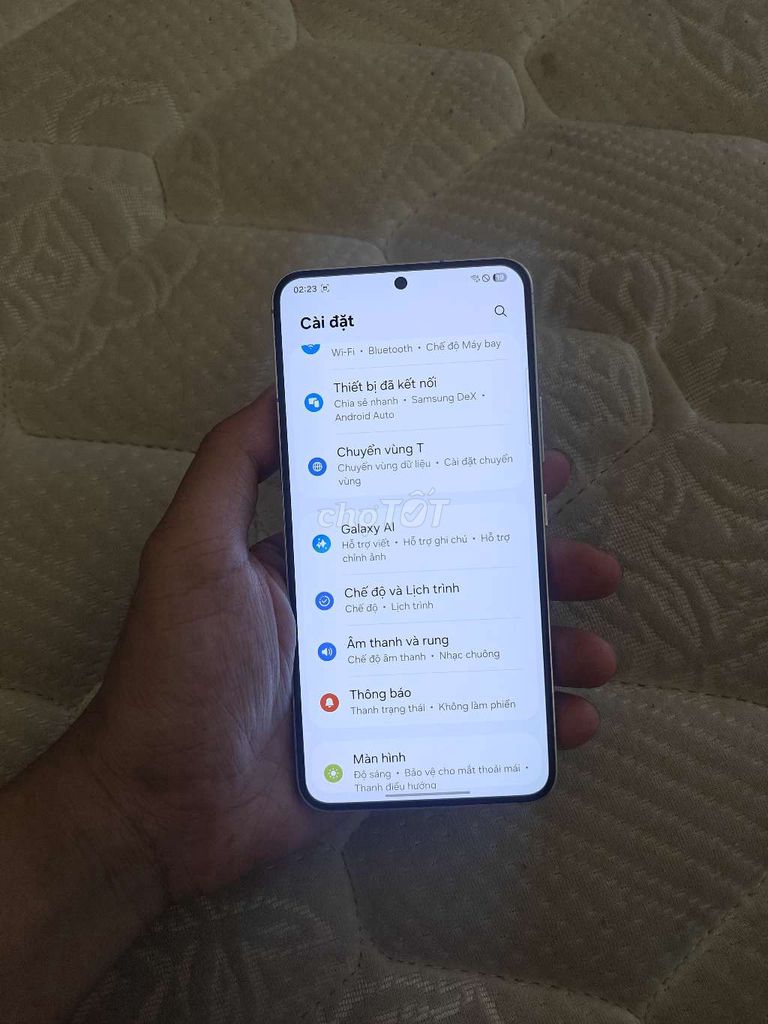 Samsung S22 5G 8/256GB Trắng. Mua bán Điện thoại tại Thành phố Nha Trang Khánh Hòa được đăng bởi Hung Nguyen hình 1
