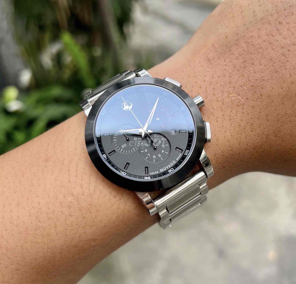 ĐH Nam Movado Chronograph 6 kim cực đẹp Fullbox