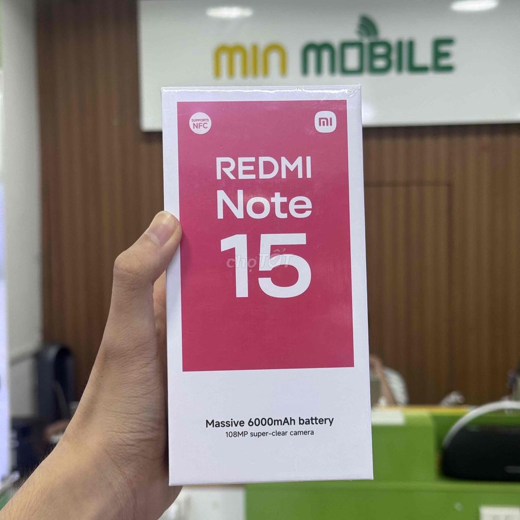 💥 Xiaomi Redmi Note 15 | 128GB | Sẵn Các Màu. Mua bán Điện thoại tại Quận Ngô Quyền Hải Phòng được đăng bởi minmobile HP hình 1