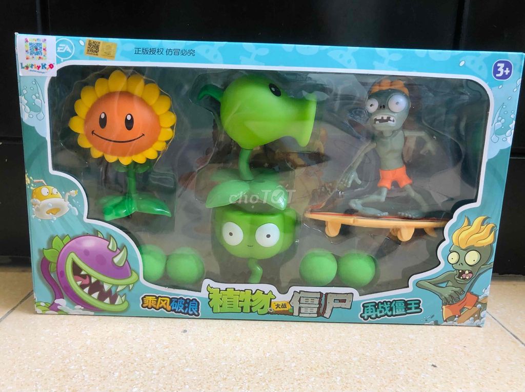 Bộ đồ chơi Plants vs zombies