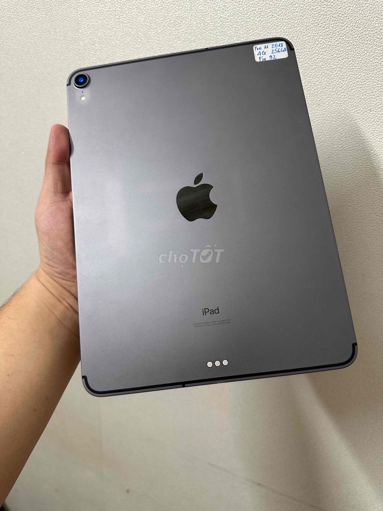 IPAD PRO 11" 2018 256Gb Wifi 5G zin chuẩn full