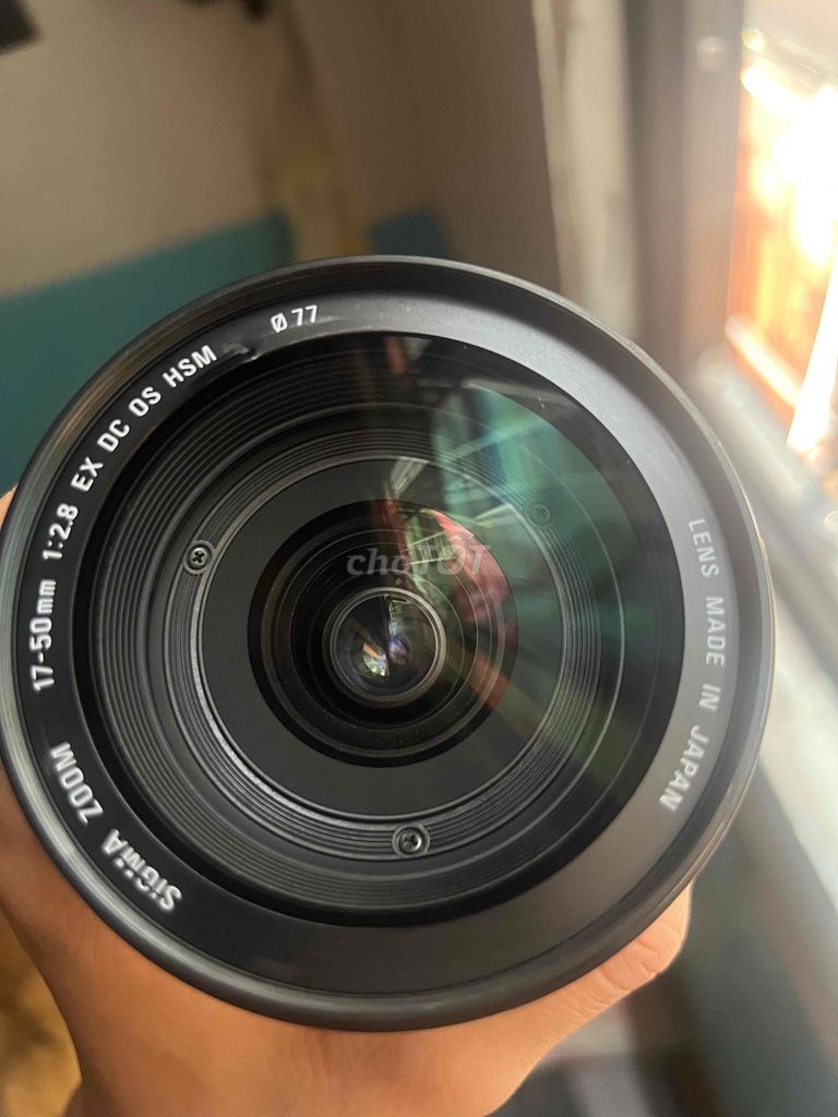 Ống kính Sigma 17-50 EX DC OS HSM 85%. Mua bán Máy ảnh, Máy quay tại Quận Hai Bà Trưng Hà Nội được đăng bởi Lâm Hoang hình 1