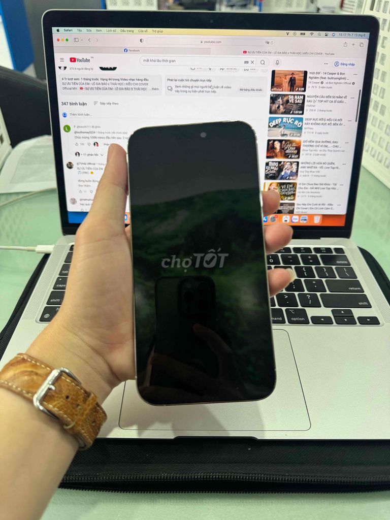 Cần bán iPhone 14 Pro Max 256GB Trắng. Mua bán Điện thoại tại Thành phố Huế Thừa Thiên Huế được đăng bởi Phước Linh hình 1