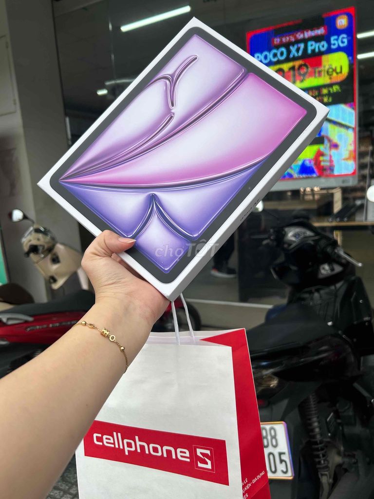 Apple iPad Air M1 128GB Tím. Mua bán Máy tính bảng tại Thành phố Thủ Đức Tp Hồ Chí Minh được đăng bởi Dinh Ngoc Kim Chi hình 1