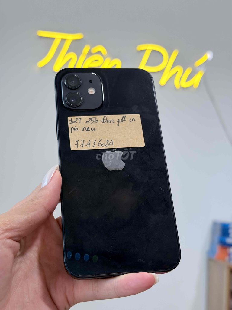 iPhone 12T 128gb Đen Full CN Pin New. Mua bán Điện thoại tại Quận Thanh Khê Đà Nẵng được đăng bởi Thiên phú  hình 1