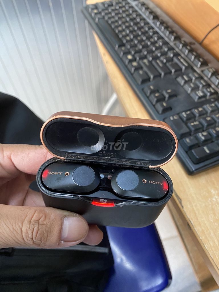 Tai nghe Sony WF-1000XM3 Đen. Mua bán Tivi, Âm thanh tại Thị xã Tân Uyên Bình Dương được đăng bởi Trịnh Đức Thành hình 1