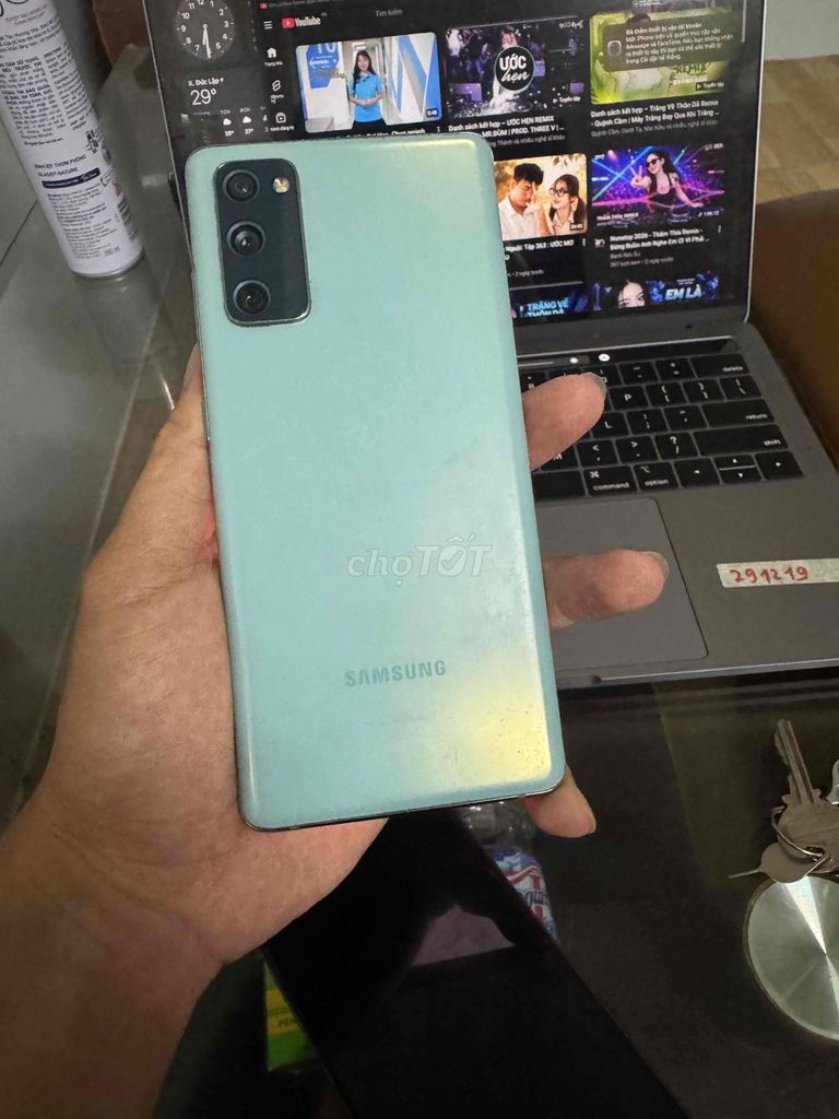Samsung Galaxy S20 FE 8/256G 2 sim máy zin đẹp. Mua bán Điện thoại tại Huyện Đức Hòa Long An được đăng bởi Tuấn  hình 1