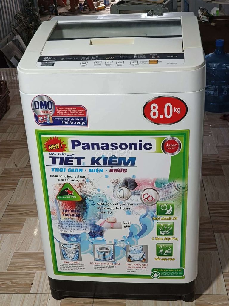 Máy giặt Panasonic 8 kg. Máy đời mới.BH 06 tháng