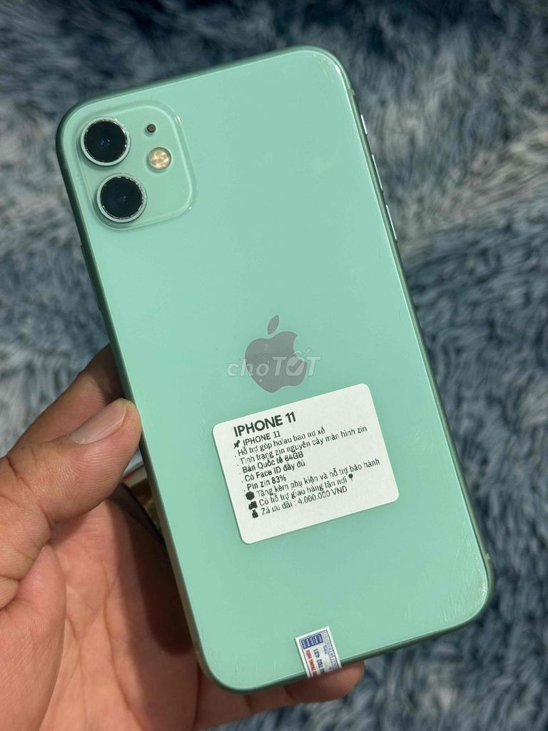IPHONE 11 Zin nguyên cây. Mua bán Điện thoại tại Huyện Trảng Bom Đồng Nai được đăng bởi Hồ Trung Hiếu hình 1