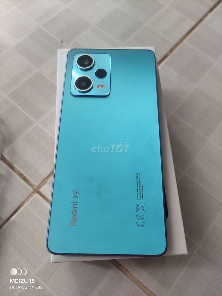 Xiaomi Redmi Note 12 Pro 5G 256GB Xanh. Mua bán Điện thoại tại Thành phố Bà Rịa Bà Rịa - Vũng Tàu được đăng bởi Duy lộc hình 1