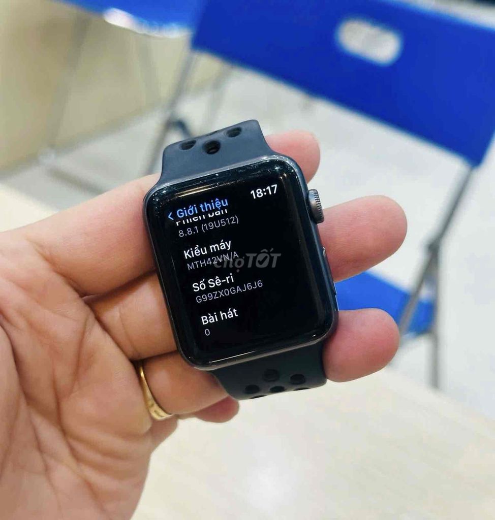 E cần bán Apple Watch Seri 3 42mm LTE EESIM. Mua bán Thiết bị đeo thông minh tại Quận Đống Đa Hà Nội được đăng bởi Cường Táo hình 2