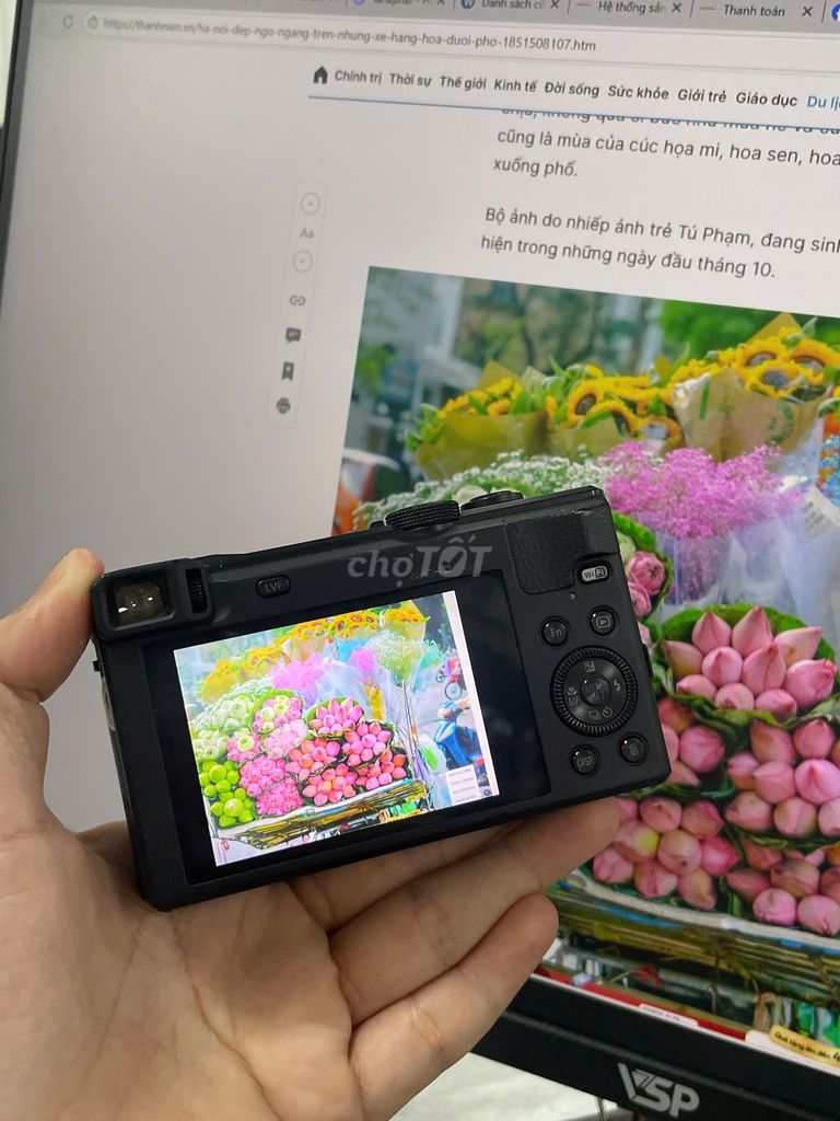 Máy ảnh Panasonic Lumix TZ60 Đen. Mua bán Máy ảnh, Máy quay tại Huyện Chương Mỹ Hà Nội được đăng bởi Giang hình 1