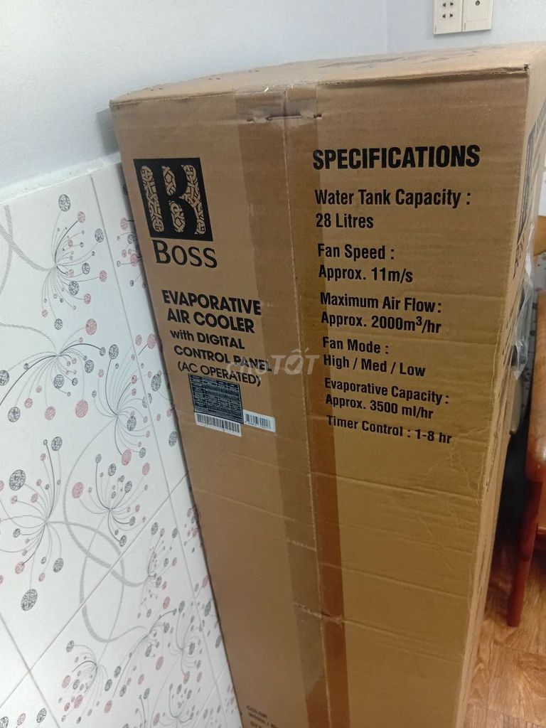 Quạt làm mát Boss S106. Mua bán Quạt tại Thành phố Thủ Dầu Một Bình Dương được đăng bởi Tên chưa cung cấp hình 1