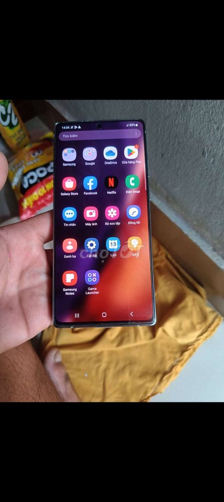 Samsung Galaxy Note 20 256GB Xanh. Mua bán Điện thoại tại Quận 12 Tp Hồ Chí Minh được đăng bởi bích trăm  hình 1