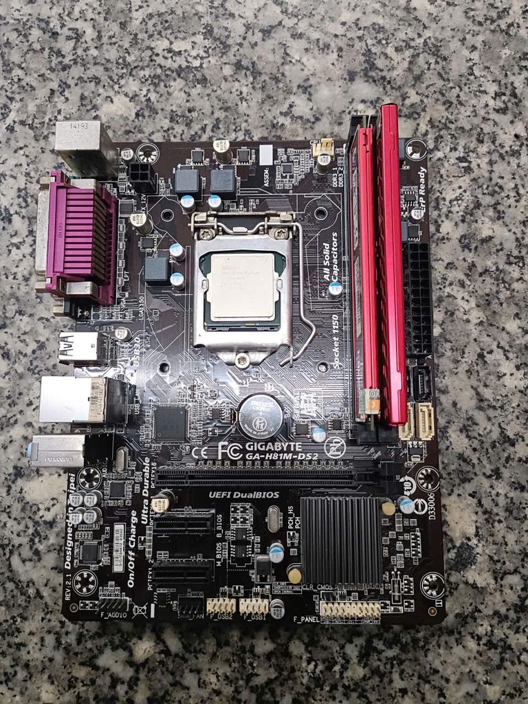 Bộ máy tính Gigabyte H81M-DS2. Mua bán Linh kiện (RAM, Card...) tại Quận 6 Tp Hồ Chí Minh được đăng bởi vietphatcomputer hình 1