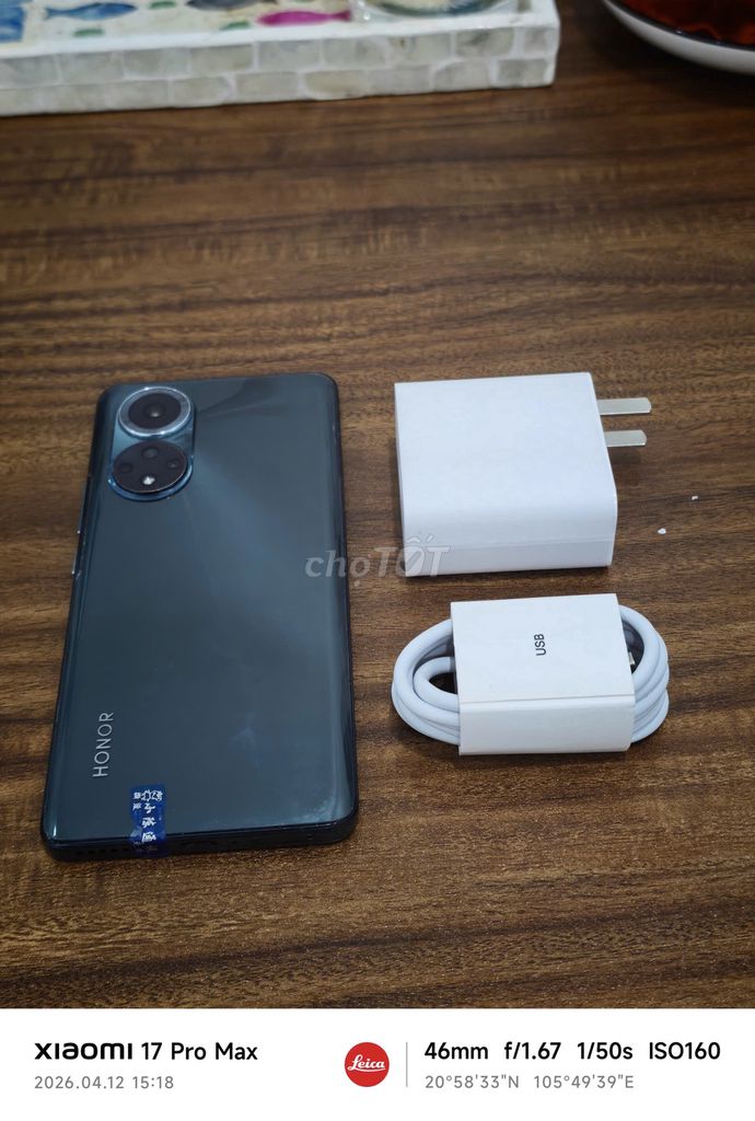 Honor 50 Xanh 8/256 Quốc Tế sạc cáp có ship COD. Mua bán Điện thoại tại Quận Hoàng Mai Hà Nội được đăng bởi Trần Ngọc Hiếu hình 1
