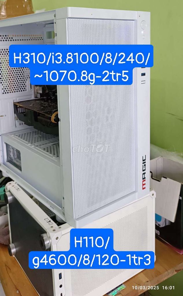 Thùng PC H310/i3-810***G