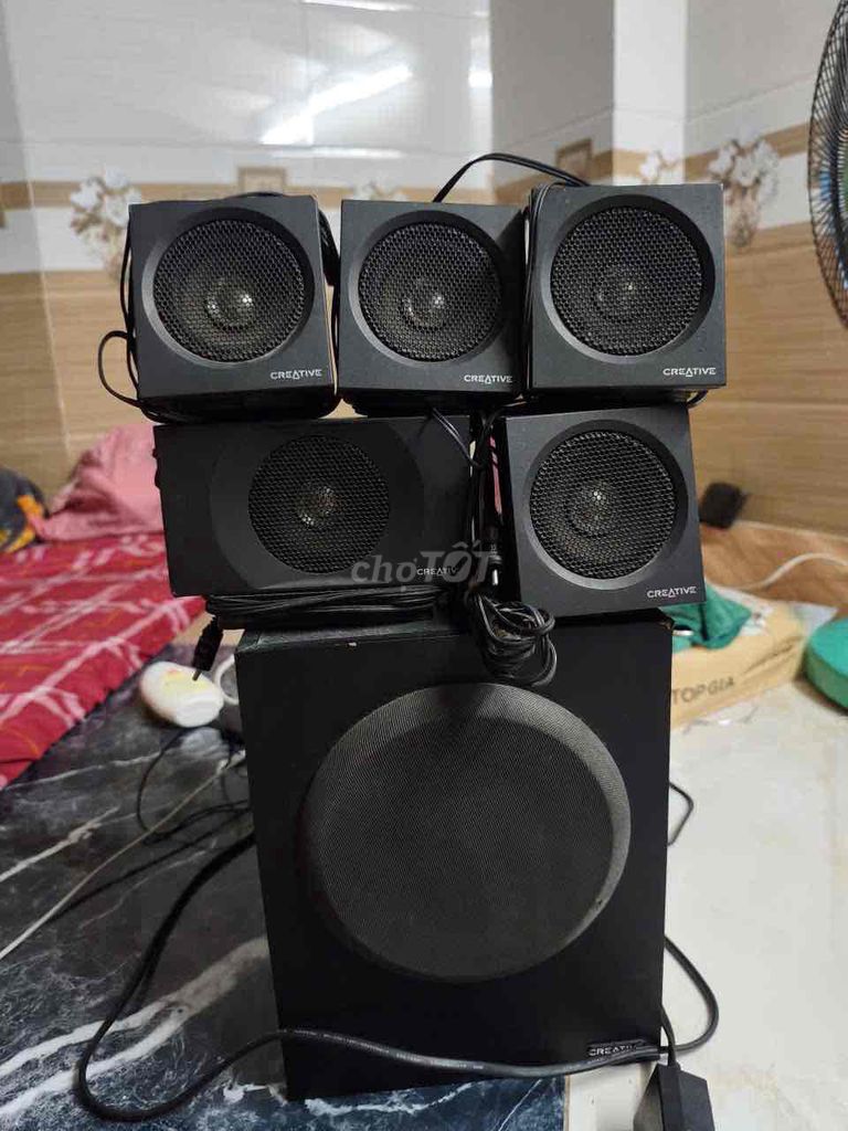 Loa 5.1 Creative Inspire T6200 không hát. Mua bán Tivi, Âm thanh tại Quận Tân Bình Tp Hồ Chí Minh được đăng bởi dong phuong hình 1