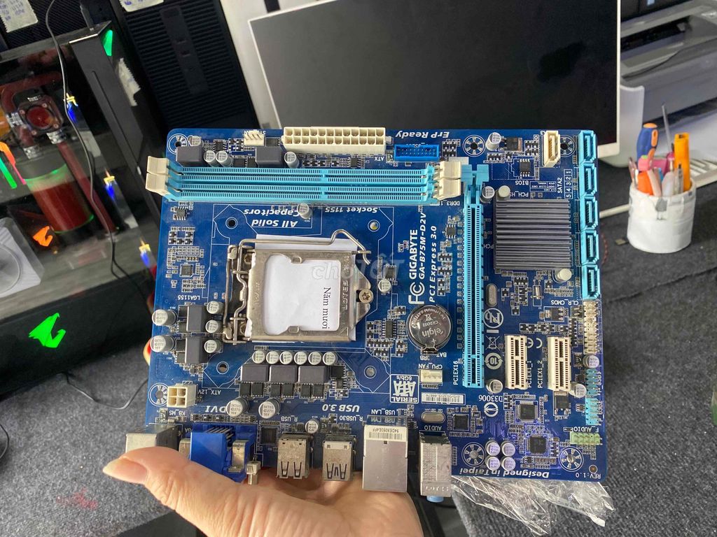 MAIN B75 HÃNG THÁO MÁY CHẠY KHOẺ RIN KEMG. Mua bán Linh kiện (RAM, Card...) tại Quận Gò Vấp Tp Hồ Chí Minh được đăng bởi ngọc trang hình 1