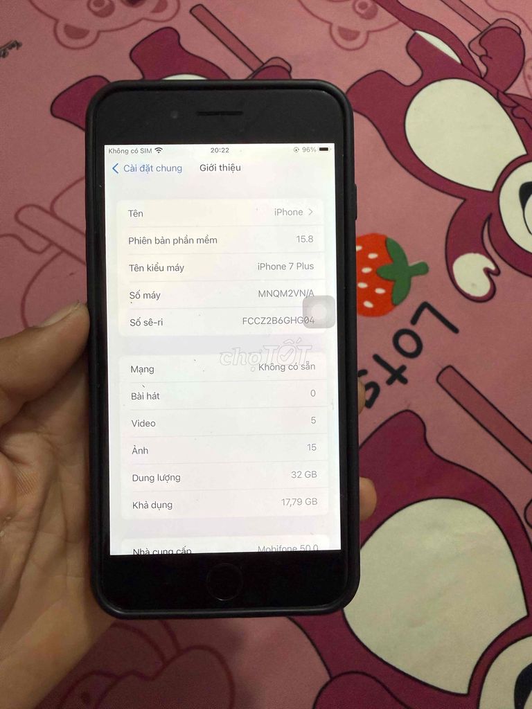 iPhone 7 Plus 32GB quốc tế full. Mua bán Điện thoại tại Huyện Cái Bè Tiền Giang được đăng bởi hùng hình 1