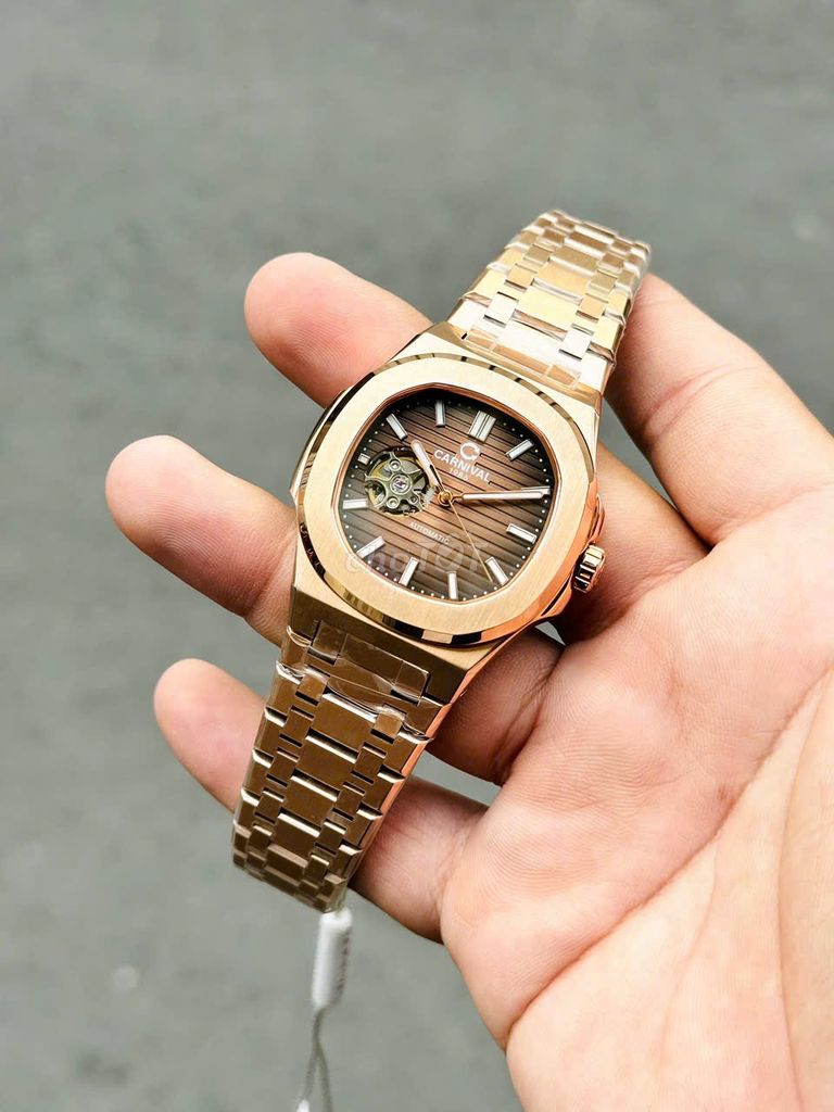 Đồng hồ Carnival 8128G Nam Automatic 40mm. Mua bán Đồng hồ tại Thành phố Thủ Dầu Một Bình Dương được đăng bởi Trong Nguyen Doan hình 1
