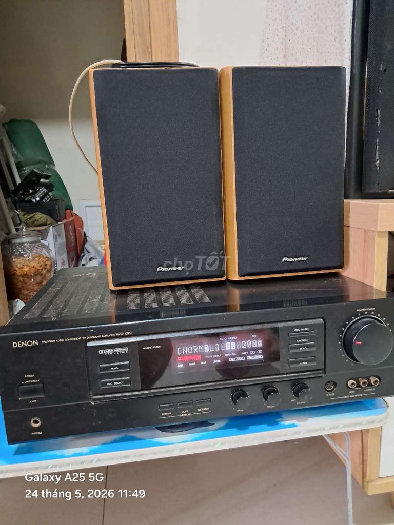 Bộ nghe nhạc Denon AVC-1020 Pioneer. Mua bán Tivi, Âm thanh tại Thành phố Dĩ An Bình Dương được đăng bởi lộc hình 1